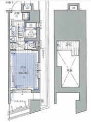 エステムコート大阪・中之島南の物件間取画像